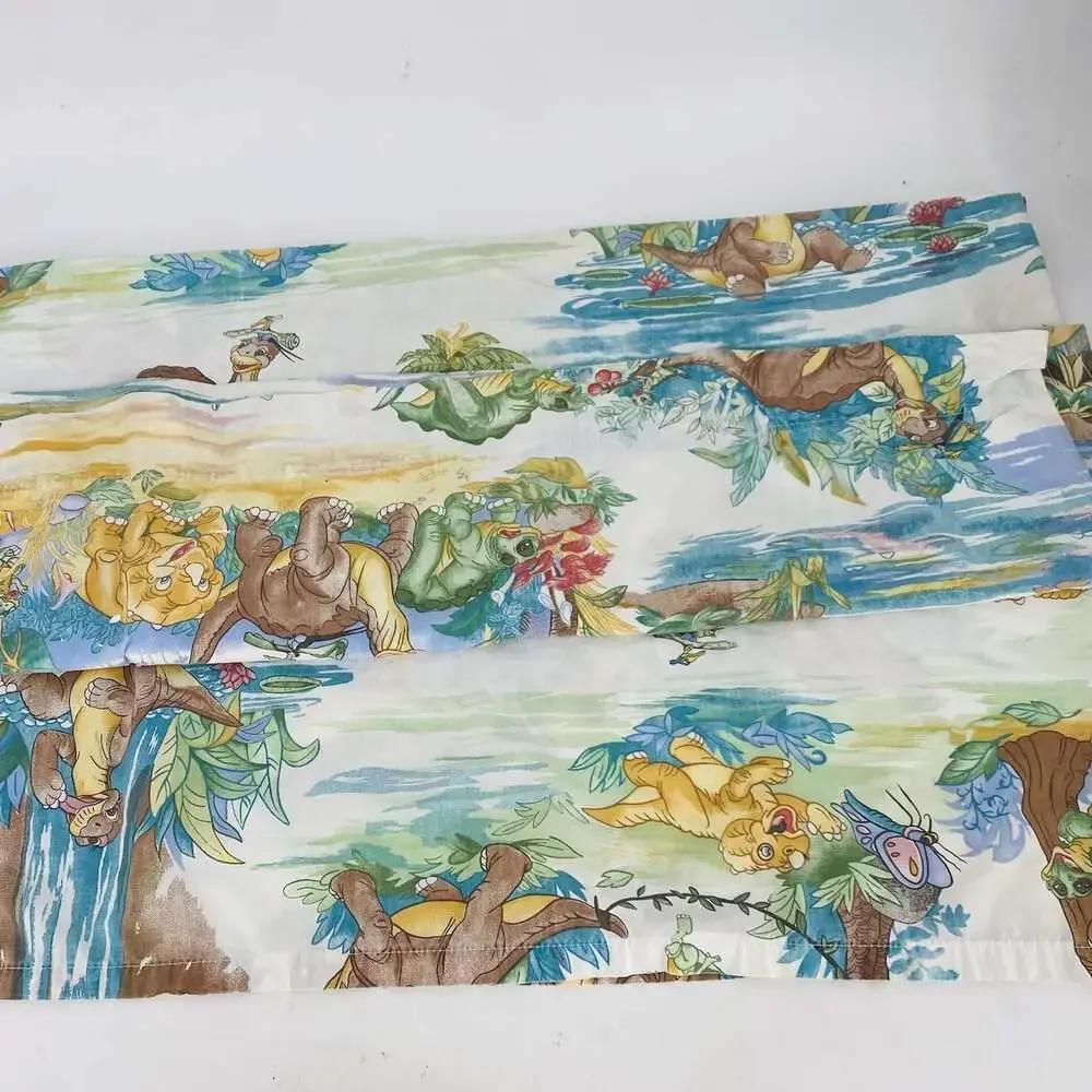 VTG 1987 Land Before Time Twin Bedding Sheet & Comforter Set 4 Pc JC Penney USA